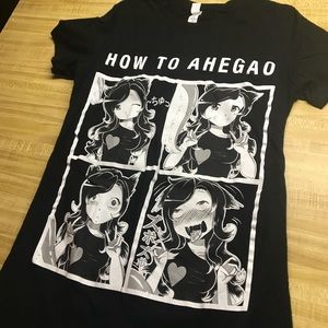 ‘How To Ahegao’ Anime T-Shirt